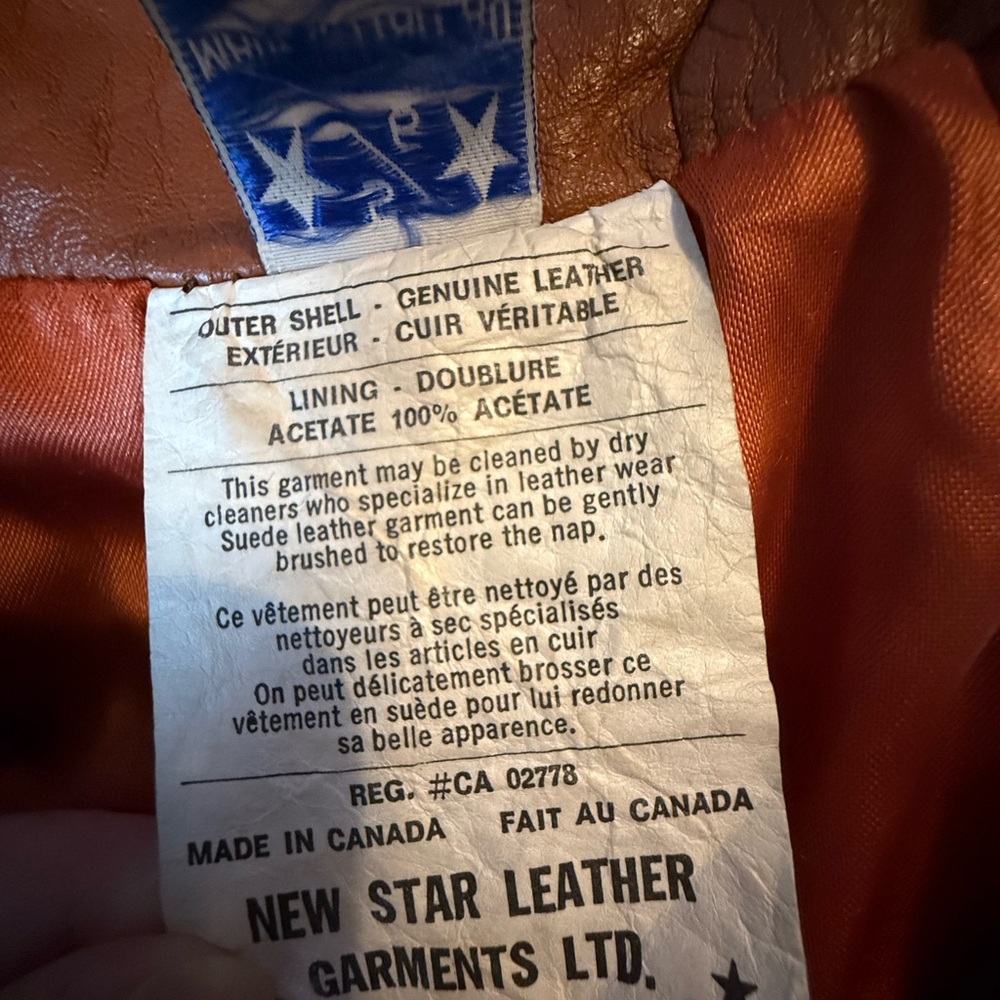 1970’s leather trench coat - Picture 7 of 10